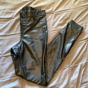 Faux Leather Leggings